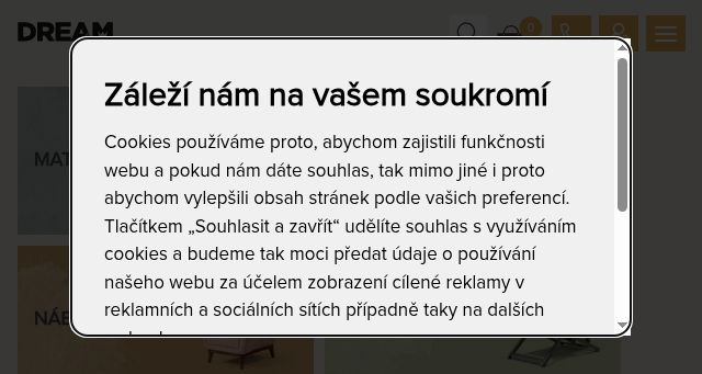 Screenshot of dreamlux.cz