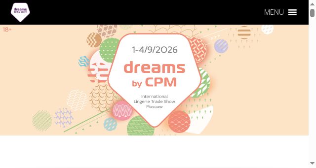 Screenshot of dreams-moscow.com