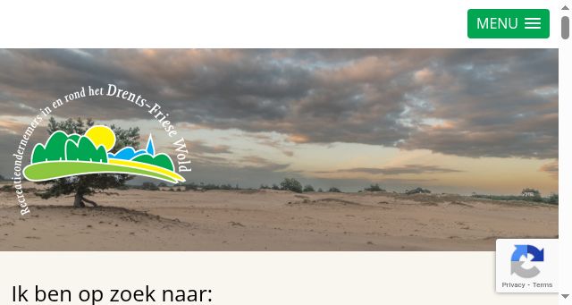 Screenshot of drents-friesewold.nl