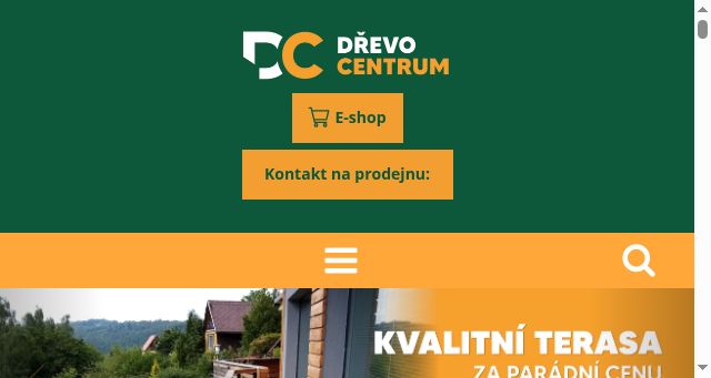 Screenshot of drevocentrum-as.cz