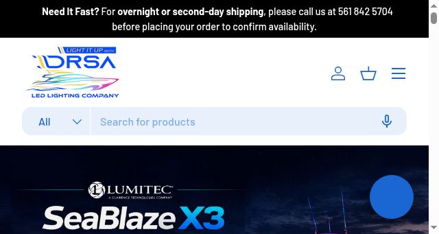 Screenshot of drsa.com