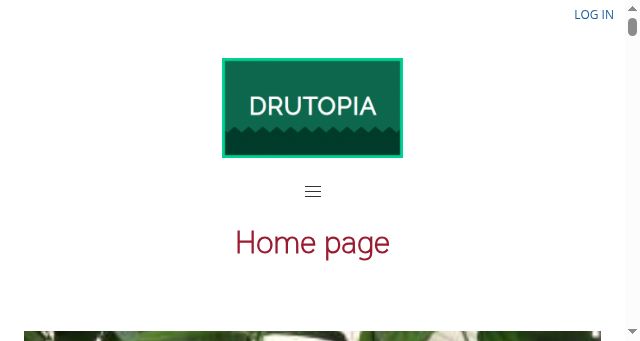 Screenshot of drutopia.org