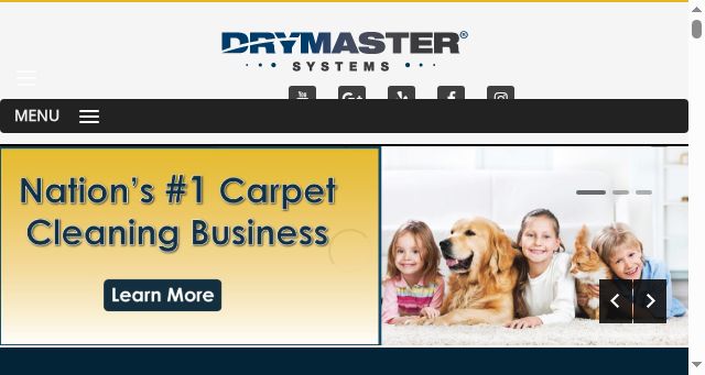 Screenshot of drymastersystems.com