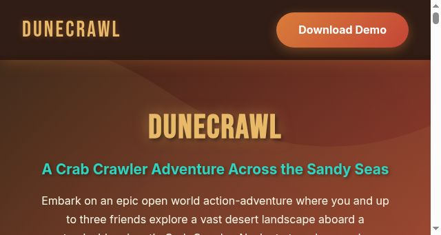 Screenshot of dunecrawl.info