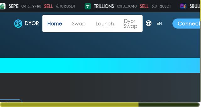Screenshot of dyorswap.org