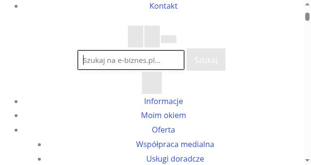 Screenshot of e-biznes.pl