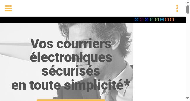 Screenshot of e-facteur.com