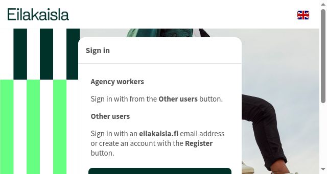 Screenshot of e-kaisla.fi