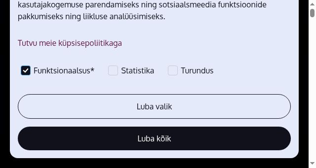Screenshot of e-kaubanduseliit.ee
