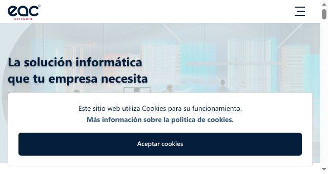 Screenshot of eacsoftware.eu