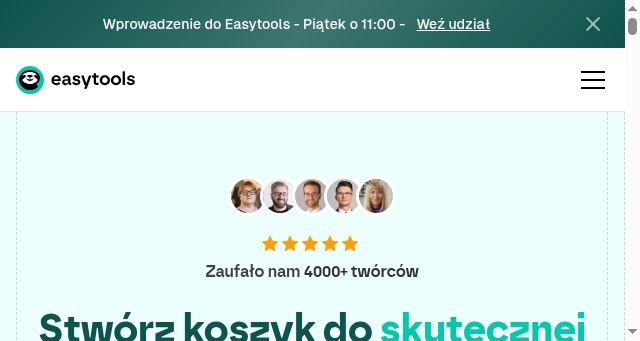 Screenshot of easy.tools