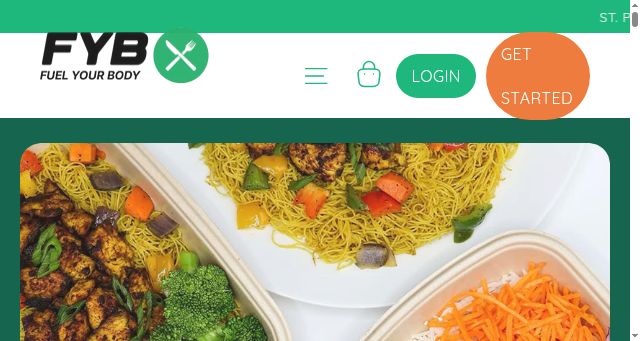 Screenshot of eatfyb.ca