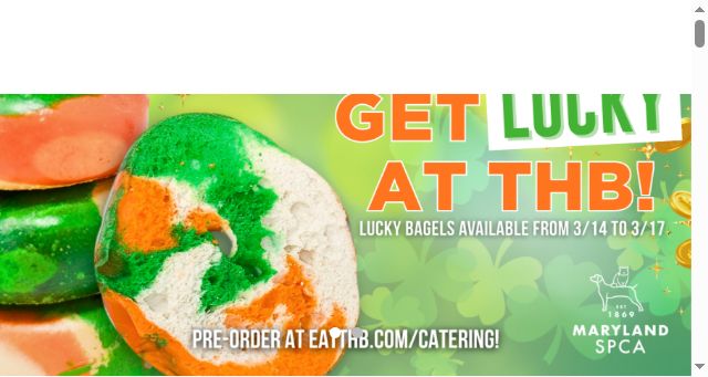 Screenshot of eatthb.com