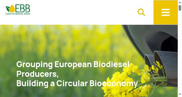 Screenshot of ebb-eu.org