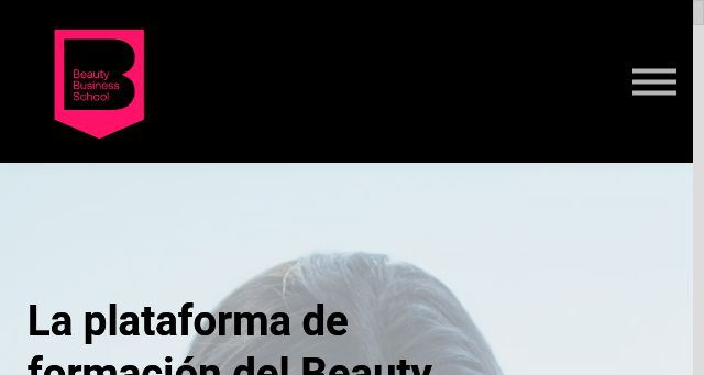 Screenshot of ebeautybusiness.school
