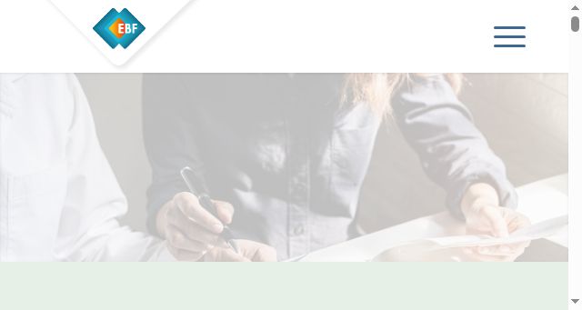 Screenshot of ebf.eu