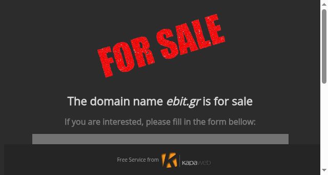 Screenshot of ebit.gr