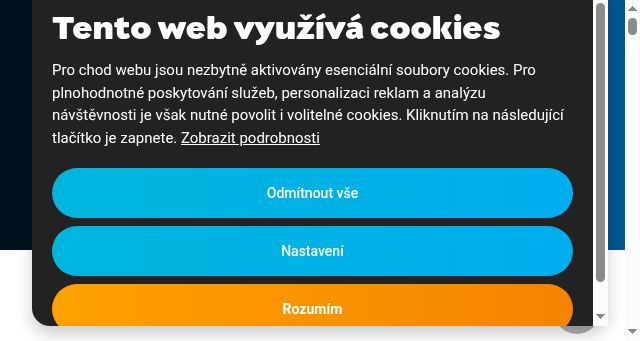Screenshot of ebrana.cz