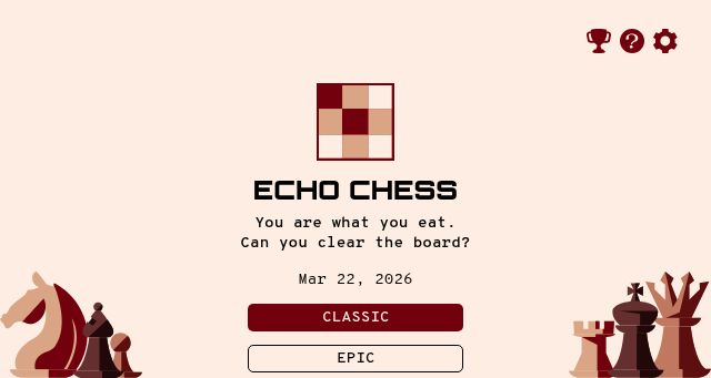 Screenshot of echochess.com