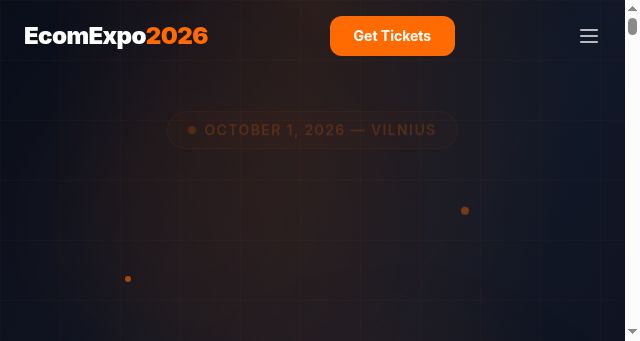 Screenshot of ecomexpo.eu