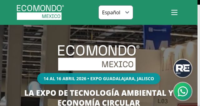 Screenshot of ecomondomexico.com.mx