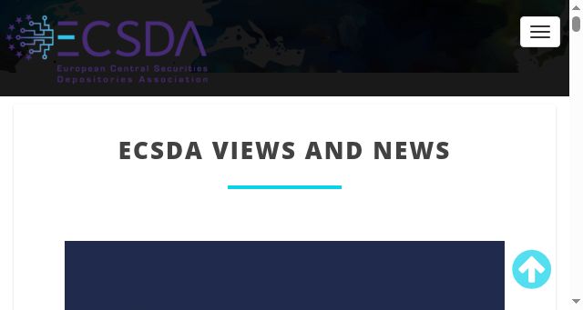 Screenshot of ecsda.eu
