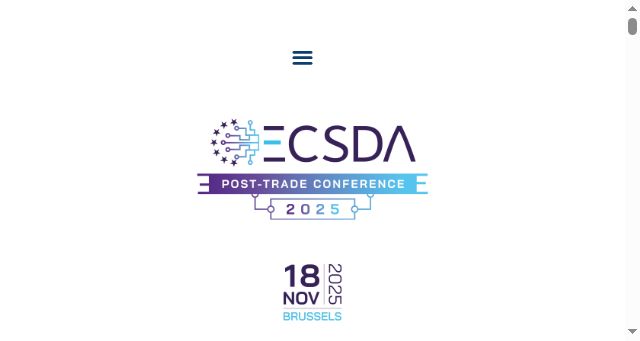 Screenshot of ecsdaconference.eu