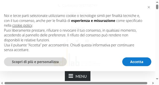 Screenshot of edil-lab.it