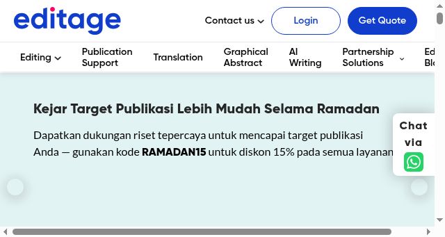 Screenshot of editage.id