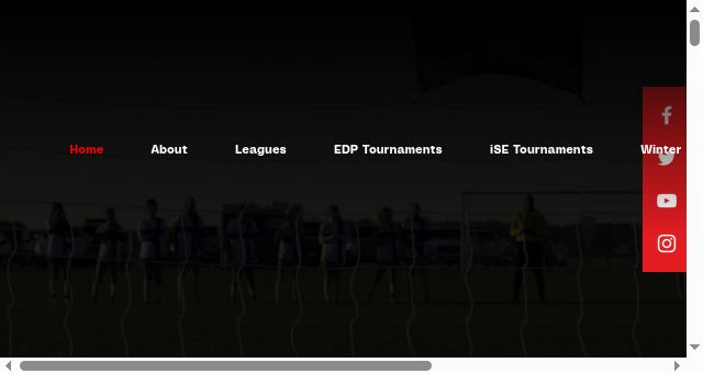 Screenshot of edpsoccer.com