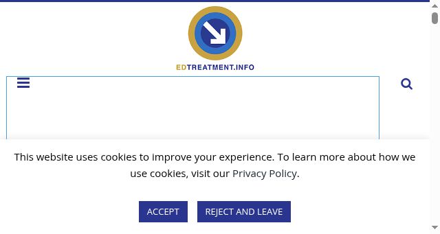 Screenshot of edtreatment.info