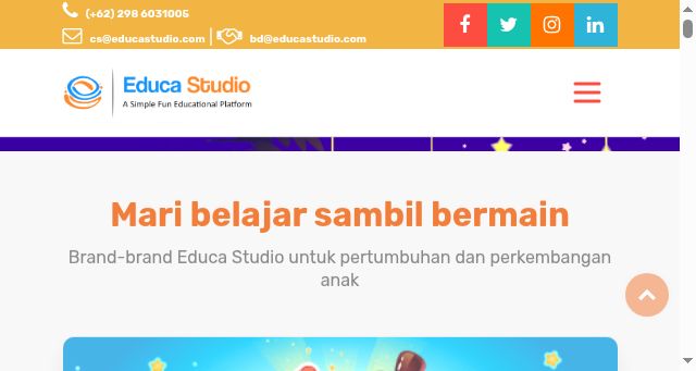 Screenshot of educastudio.com