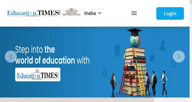 Screenshot of educationtimes.com