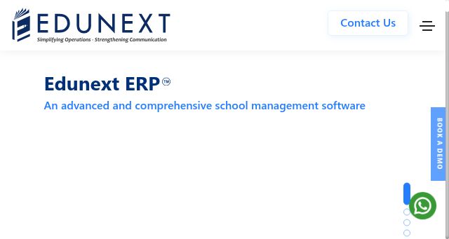 Screenshot of edunexttechnologies.com