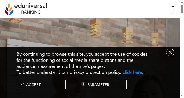 Screenshot of eduniversal-ranking.com