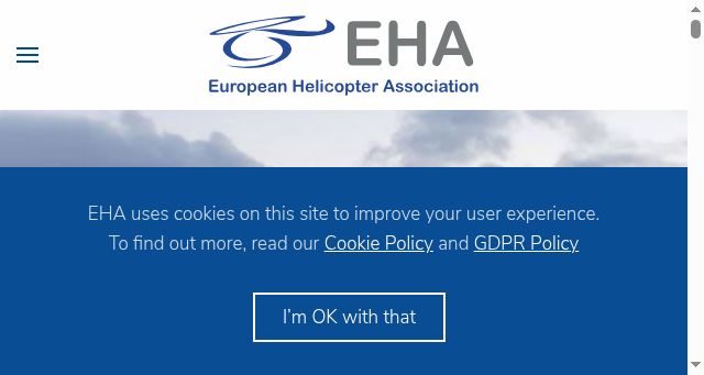 Screenshot of eha-heli.eu