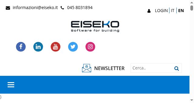 Screenshot of eiseko.com