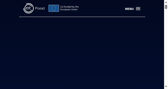 Screenshot of eitfood.eu