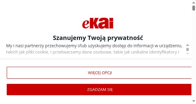 Screenshot of ekai.pl