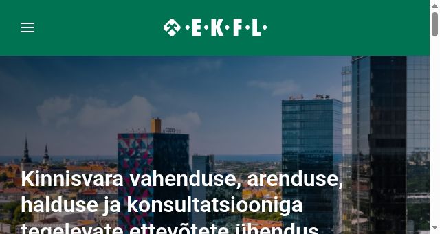 Screenshot of ekfl.ee