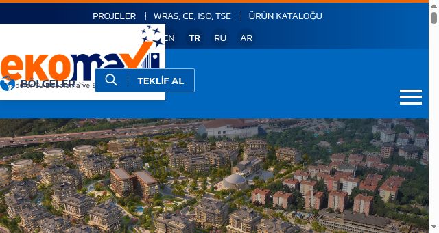 Screenshot of ekomaxi.com
