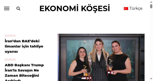 Screenshot of ekonomikosesi.com