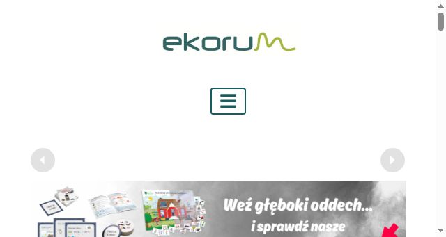 Screenshot of ekorum.pl