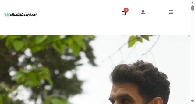 Screenshot of elartedecorrer.com