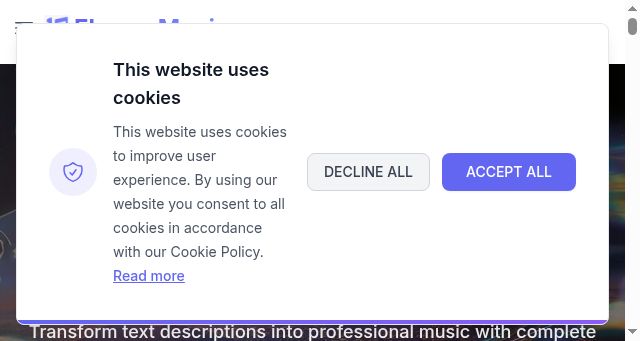 Screenshot of eleven-music.net
