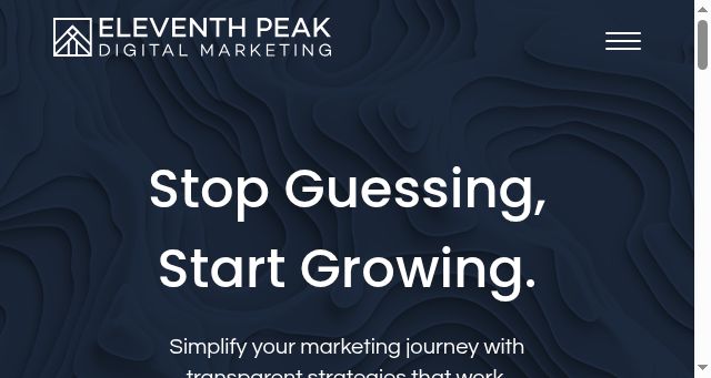 Screenshot of eleventhpeakdigital.com
