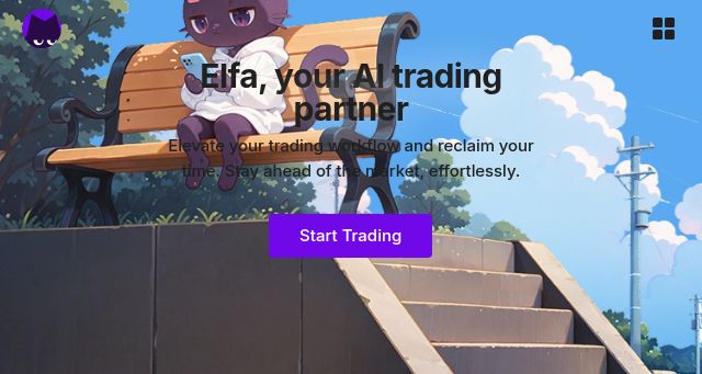 Screenshot of elfa.ai