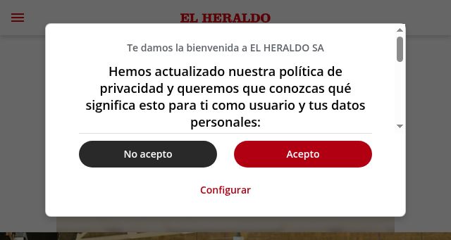 Screenshot of elheraldo.co
