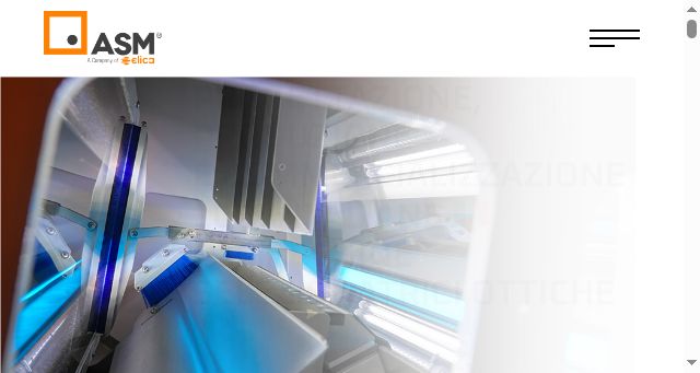 Screenshot of elica-asm.com