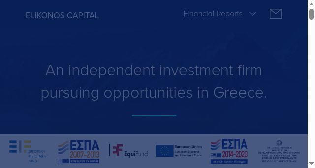 Screenshot of elikonos.com